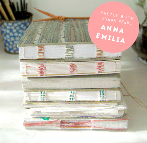 anna emilia drawings and sketchbook sneak peek on design*sponge
