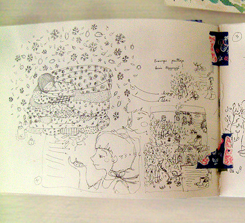 anna emilia drawings and sketchbook sneak peek on design*sponge