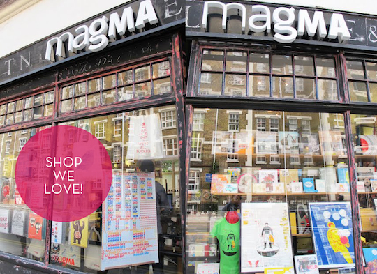 Shops We Love: Magma Books by Red Cap Cards